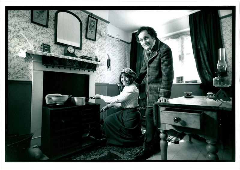 Margaret Hodge and Allan Clinton - Vintage Photograph