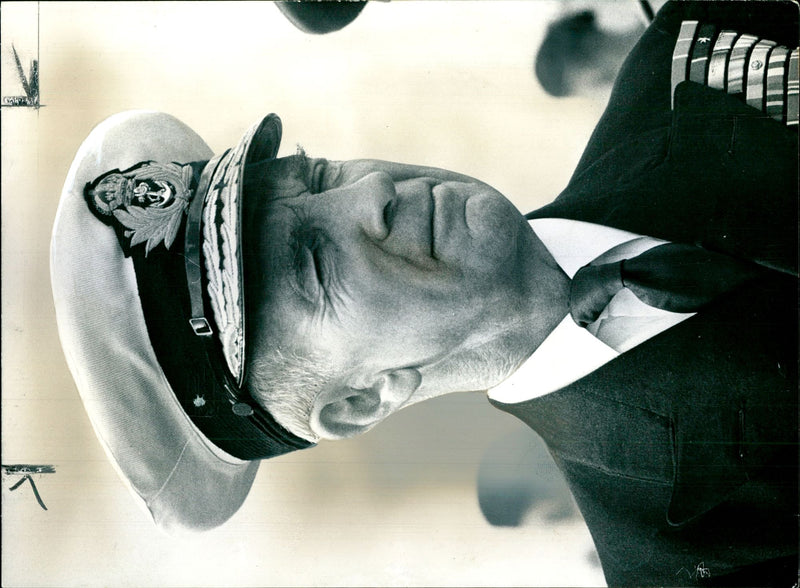 Admiral Sir William Tennant - Vintage Photograph