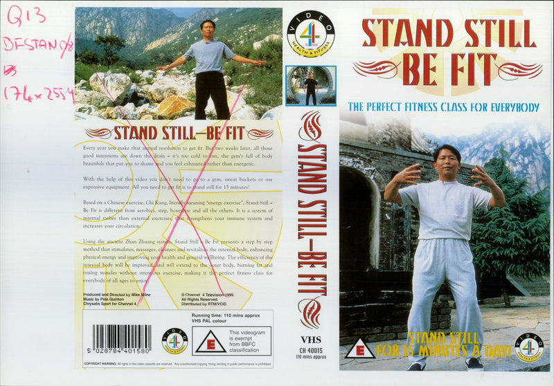1999 STAND STILL FIT DIFF PETE QUINTON MUSIC CHINESE PUBLISHED TELEVISION - Vintage Photograph