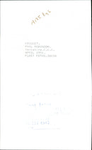 Phil Robinson - Vintage Photograph