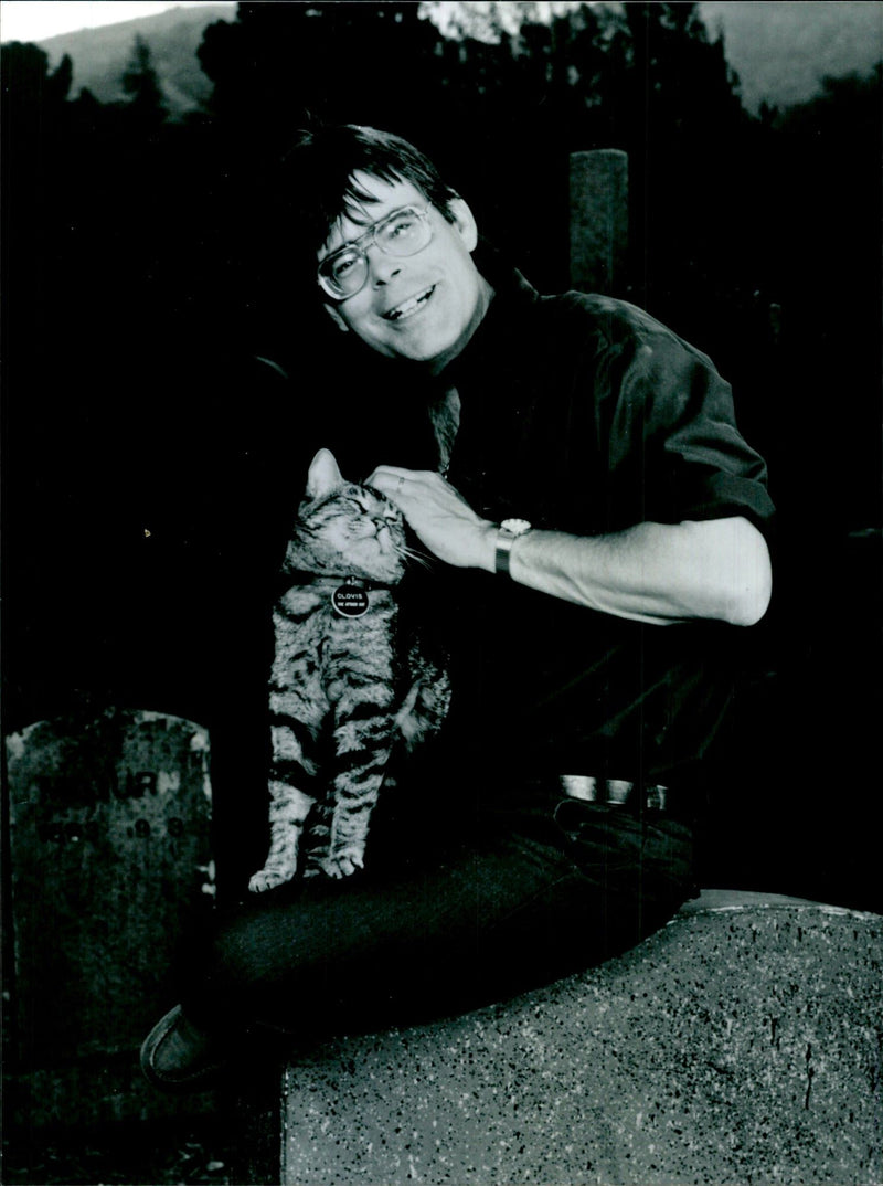 Stephen King - Vintage Photograph