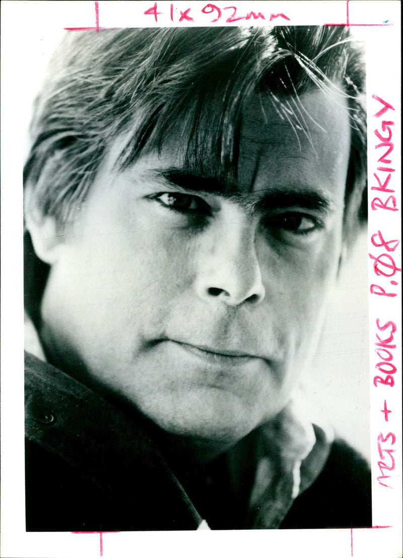 Stephen King - Vintage Photograph