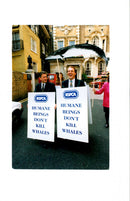 Simon Hughes and Tony Banks - Vintage Photograph