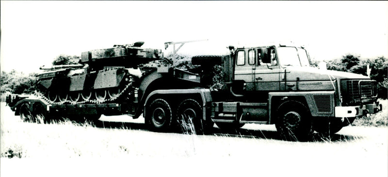 Tank: Commander Tank - Vintage Photograph