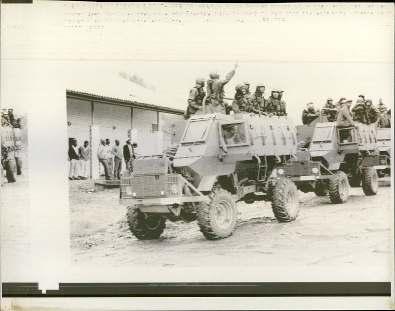 South Africa Demonstration - Vintage Photograph