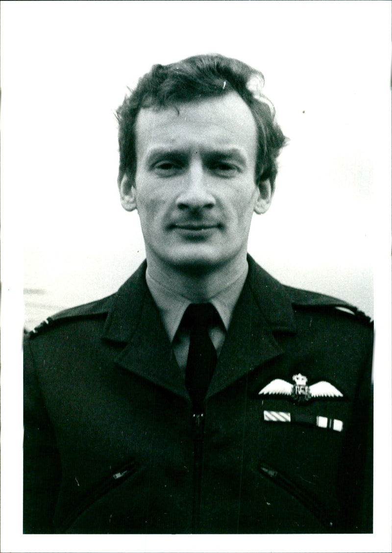 FLt Lt Jolyon Maclaine - Vintage Photograph