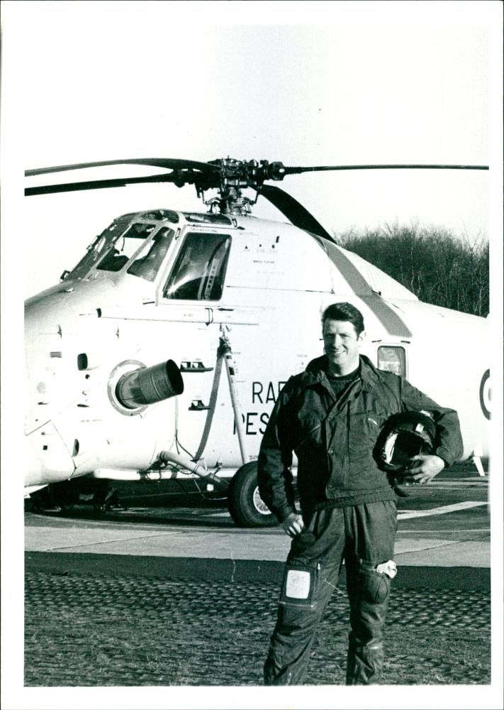 Flt. Lt. Nick Stilwell - Vintage Photograph