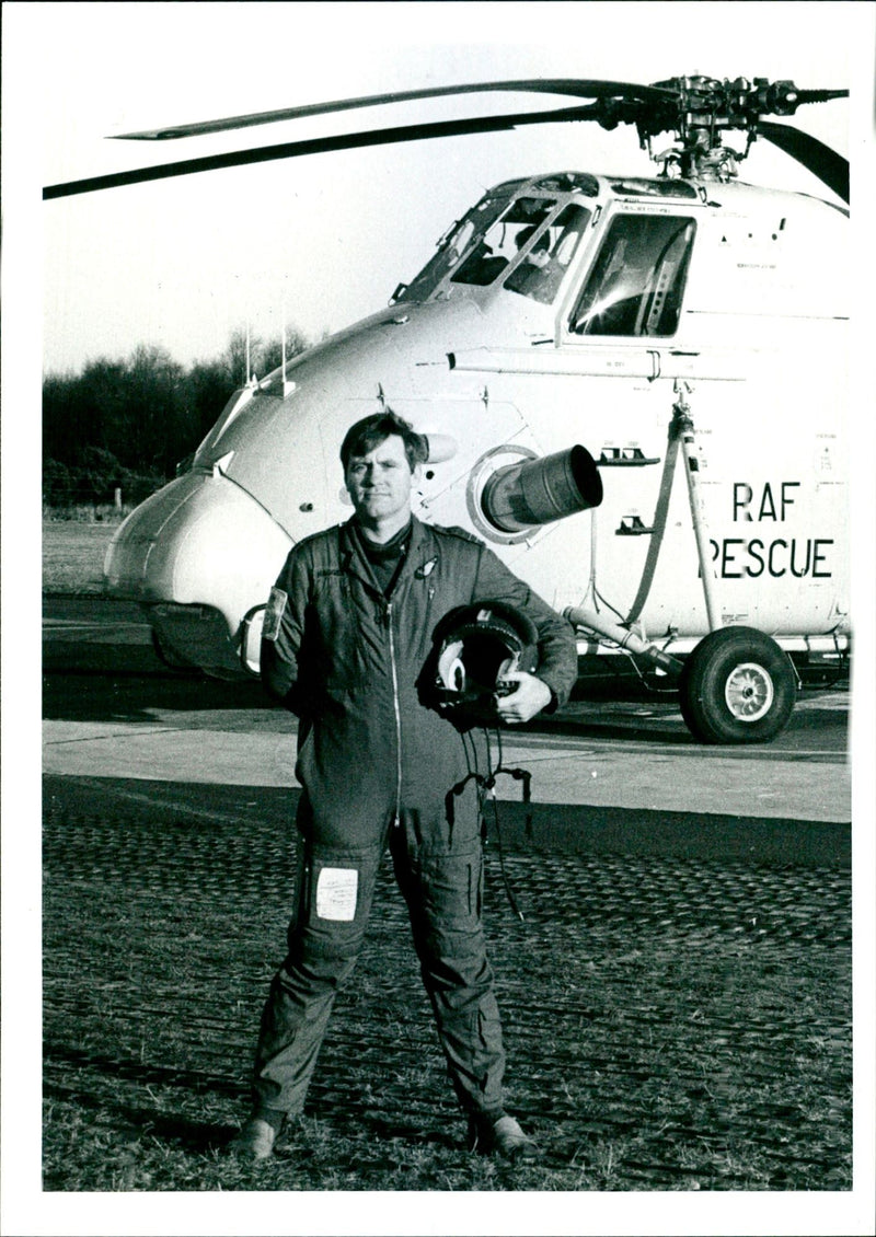 Flt Lt. Frank Haggerty - Vintage Photograph