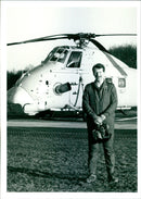 Flt. Lt. Clive Roberts - Vintage Photograph