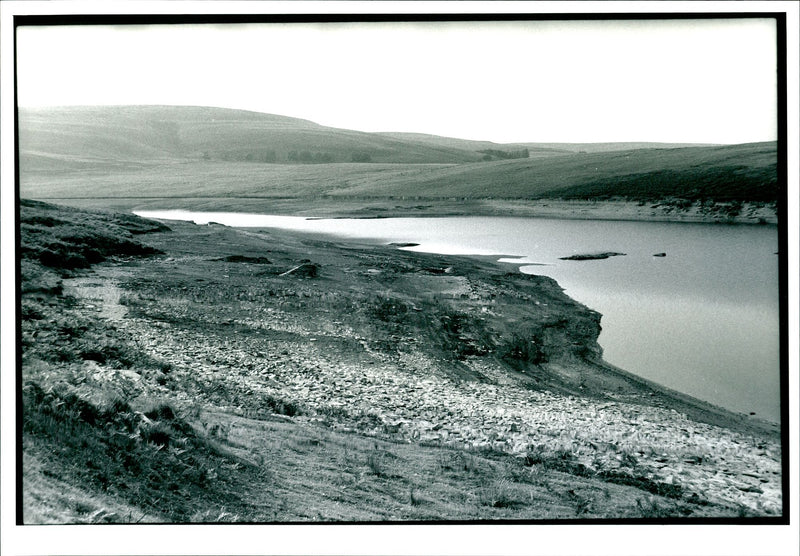 Talybont Reservoir - Vintage Photograph