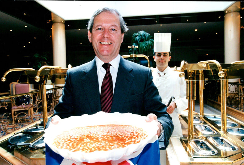 Alistair Grant with Chef Tony Murphy - Vintage Photograph