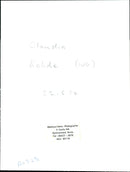 Claudia Kohde - Vintage Photograph