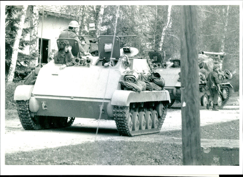 Federal Army Tanks - Vintage Photograph