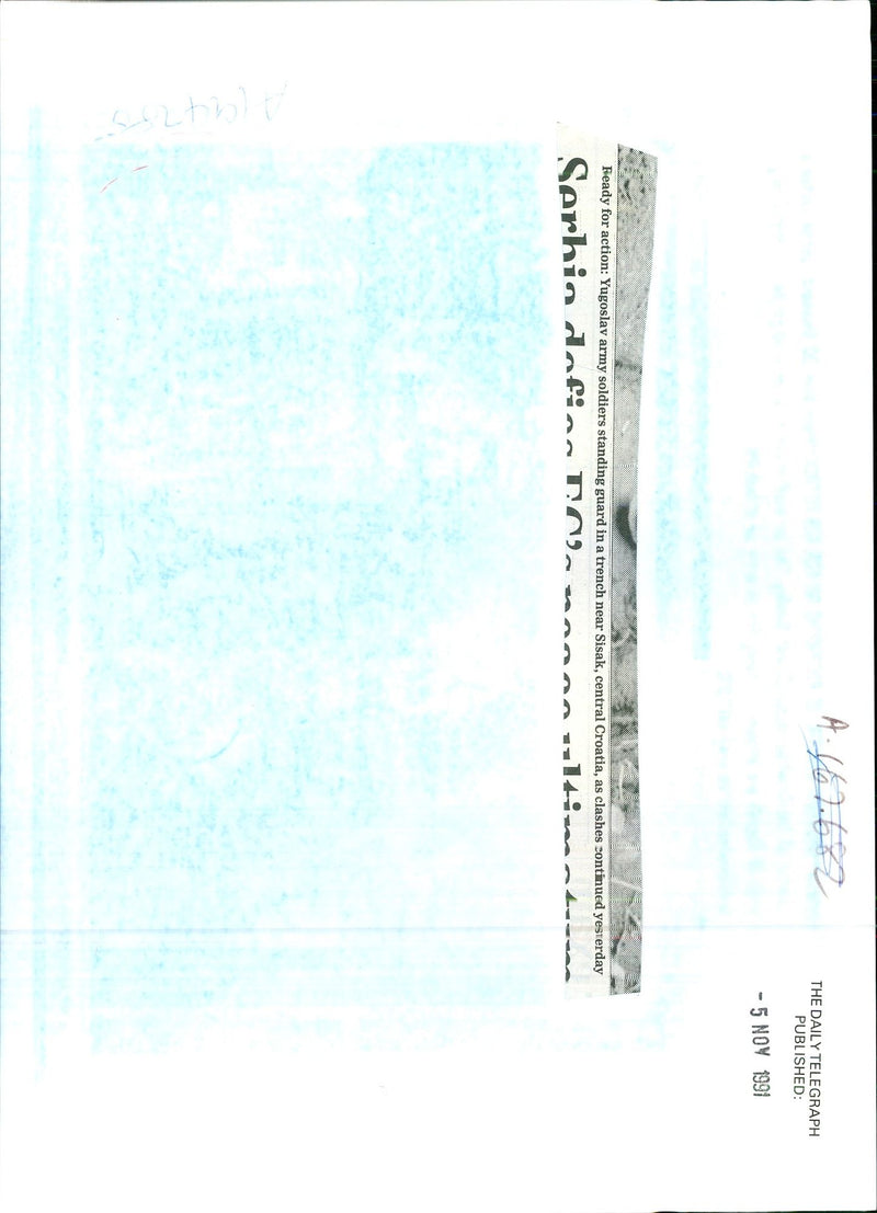 1991 PUBLISHED ARMY - Vintage Photograph