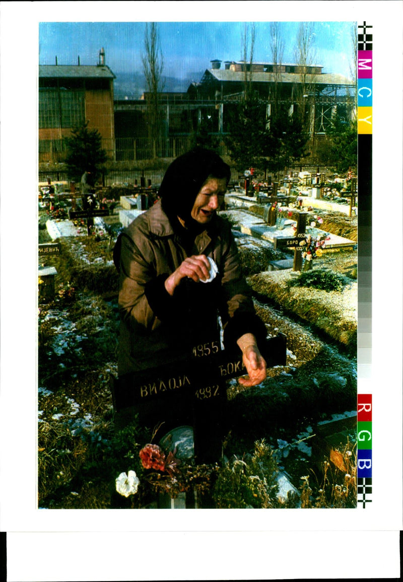 1922 JANJA DJOKIC ROSURN WRITER COUNTRY - Vintage Photograph