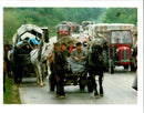 1995 BOSNIAN SERB REFUGEES ARRIVE THE TOWN BANJA TITLE WAR WRITER COUNTRY - Vintage Photograph