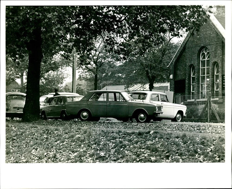 The murder of Mr. Edwin Hills outside St Margaret's Church of England School in Plumstead - Vintage Photograph
