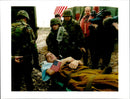1996 SPC MARTIN JOHN BEGOSH WAS INJURED LYNNE SLADKY MILITARY WRITER TITLE - Vintage Photograph