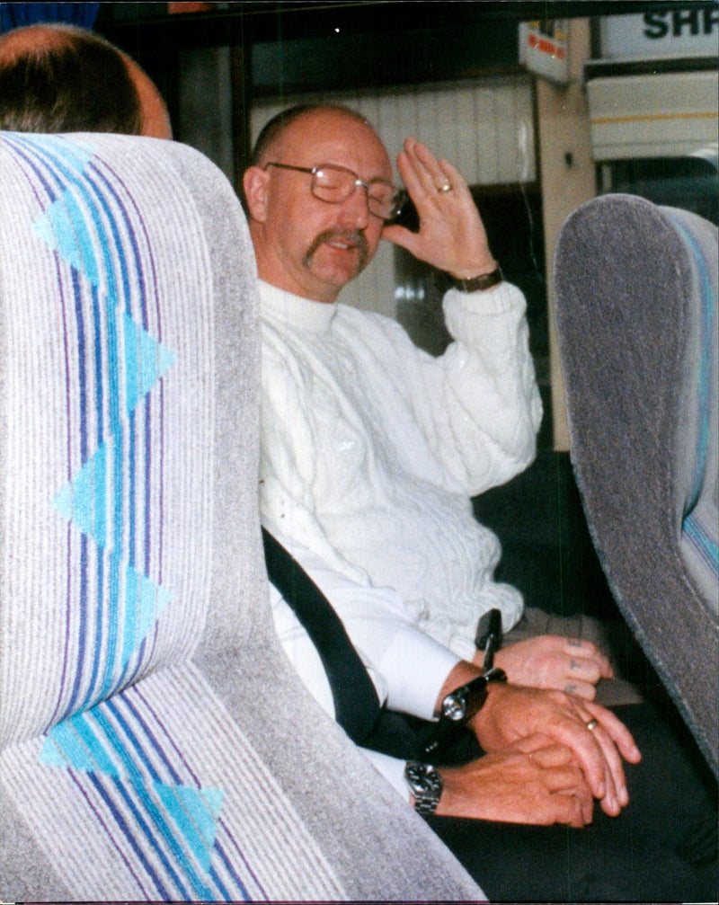 HARGHD MOULT ACCUSED THE MURDER ROBERT WIGRALL BAILEY HOWD CHAR - Vintage Photograph