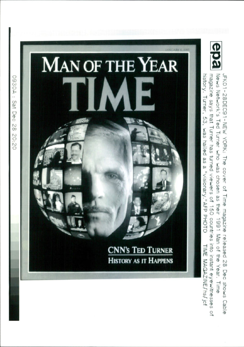 Time magazine - Vintage Photograph