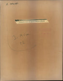 A youngster and his sister waves a toy gun - Vintage Photograph