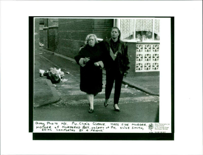 OLIVE THE MOTHER BOY WHO WAS MURDERED VIRGINIA BILL SMITH JOHN - Vintage Photograph