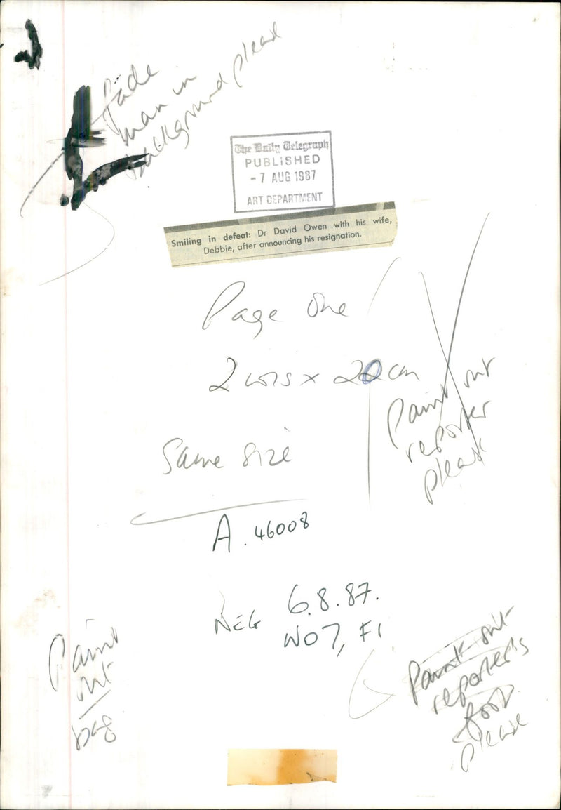 David Owen - Vintage Photograph