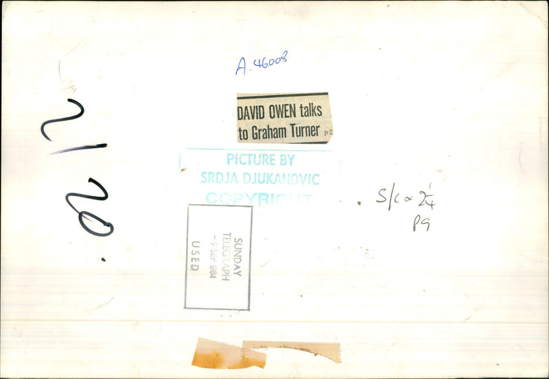 David Owen - Vintage Photograph