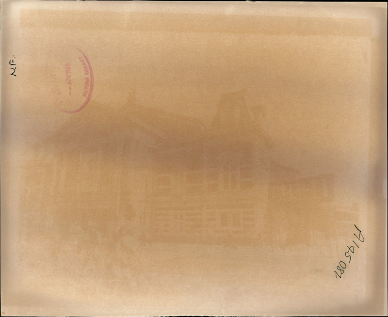 1995 CONCERTOPBOUW OFFICIALLY MONDAY PART THE CONCERT HALL YEAR ANNIVERSARY FAME - Vintage Photograph