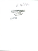 Mick McTigue - Vintage Photograph