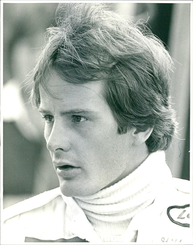 Gilles Villeneuve - Vintage Photograph