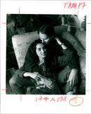 Marcus Gilbert and his wife Honna. - Vintage Photograph