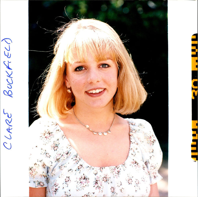 CLARE BUCKFIELD WAS BORN SHE THE DAUGHTER FORMER PRIME MINI BACH - Vintage Photograph