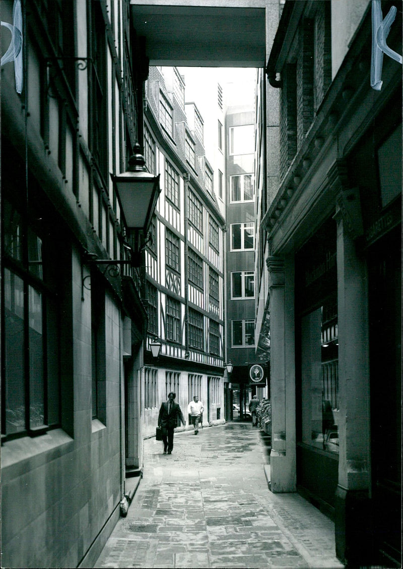 Masons Avenue, London. - Vintage Photograph