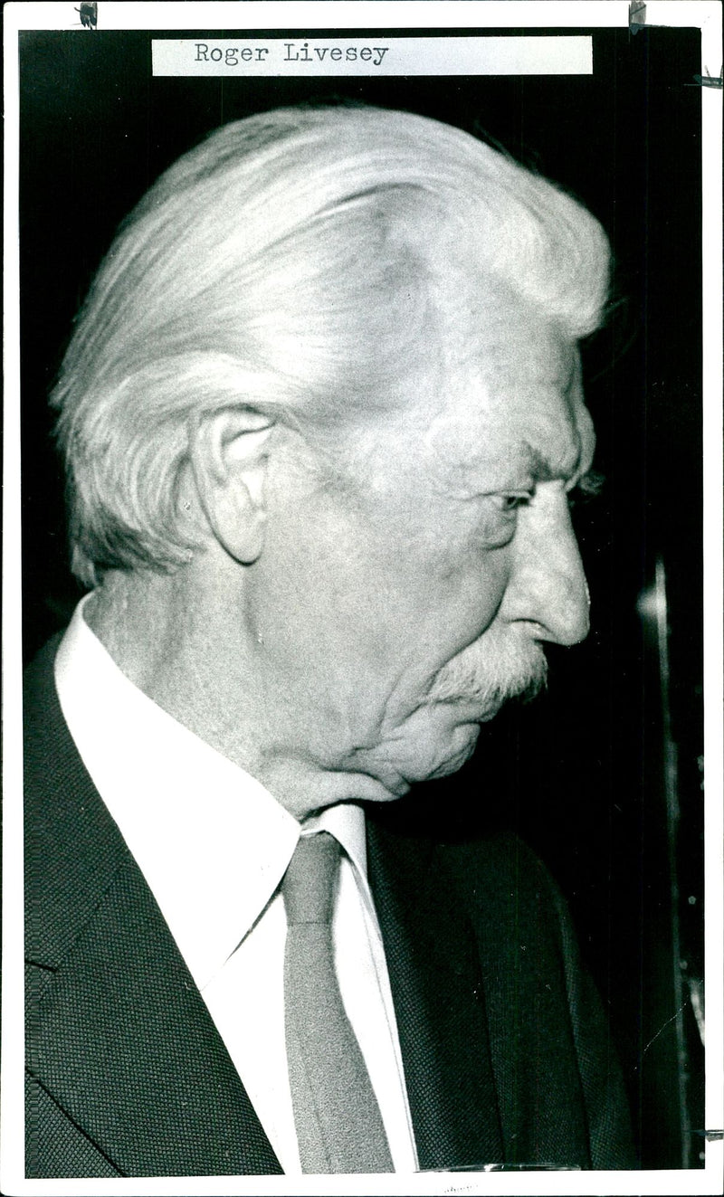 Roger Livesey - Vintage Photograph