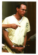 1995 CHARLES RATHBUN PLEADED INNOCENT MURDERING MODEL MICHAEL CAULFIELD USA - Vintage Photograph