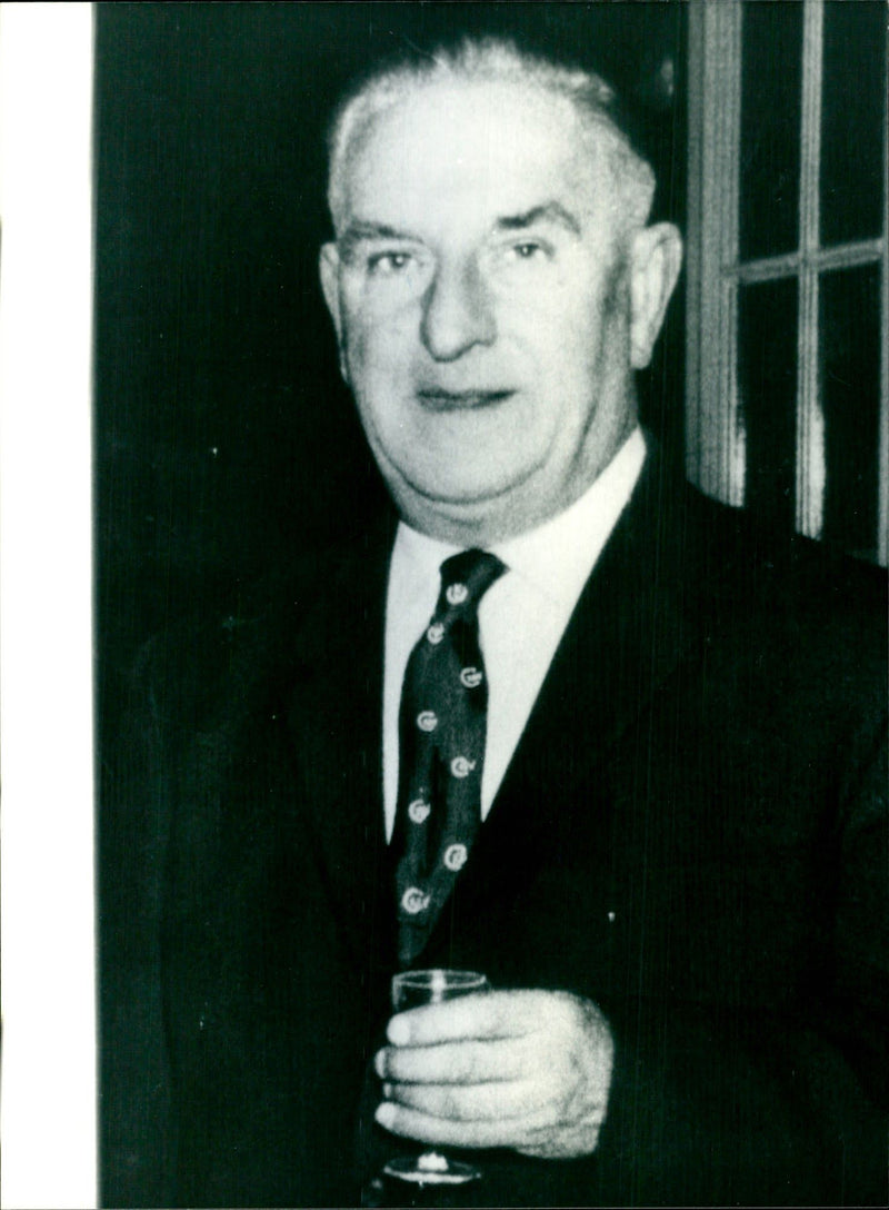 1985 SAMUEL FIRTH FOUNDER MEMBER AND FORMER CHAIRMAN BRADF KNOWN PRESS DIED - Vintage Photograph