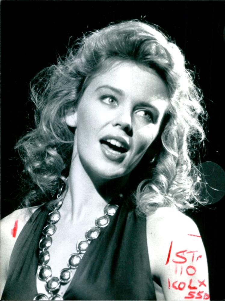 Kylie Minogue. - Vintage Photograph
