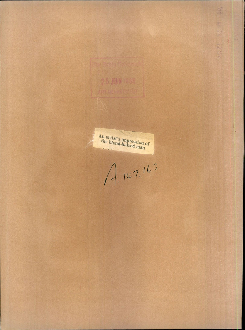 BROWNING EDIE MARIA WILKS MURDER DUPLICATE - Vintage Photograph