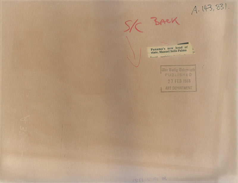 Manuel Solís Palma - Vintage Photograph