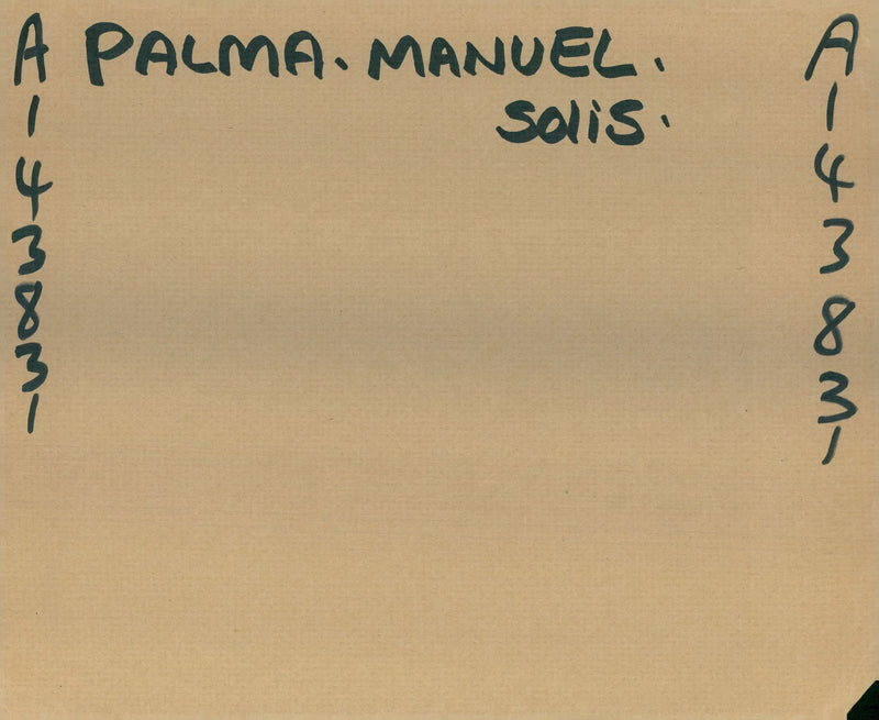 Manuel Solis Palma - Vintage Photograph