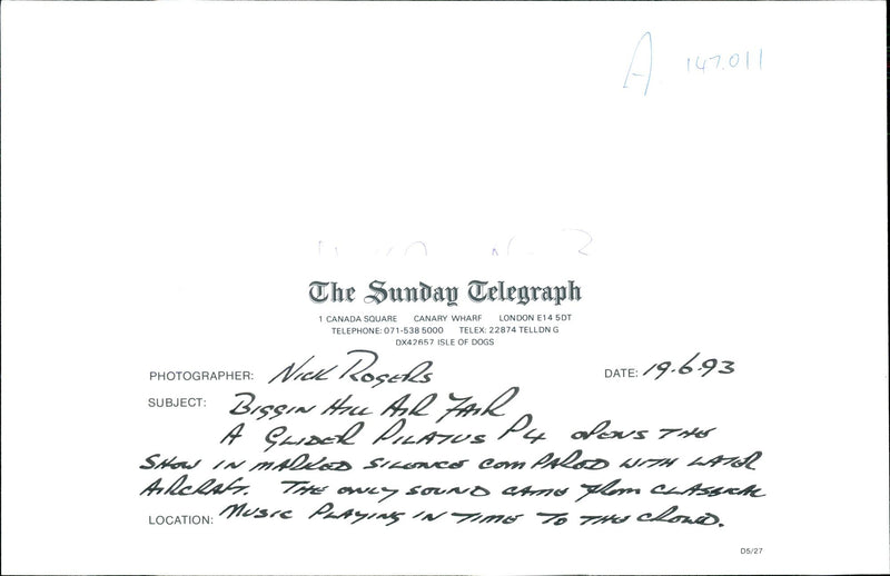 1993 NAK ROSELLS BISSON MAH SUROEL PINATUS OLA DATE SUBJECT AIR MUSIC - Vintage Photograph