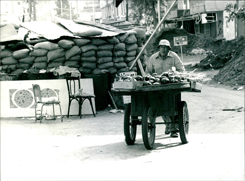 Lebanon: Christian Militia - Vintage Photograph