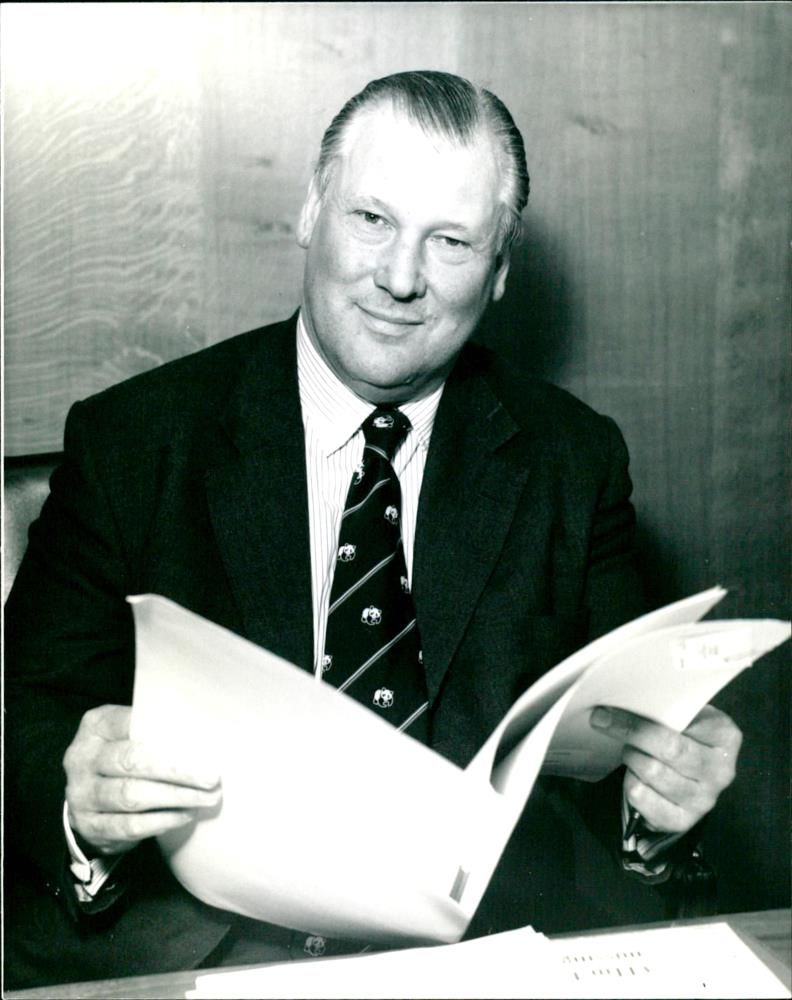 William Wilkinson, Chairman Nature Conservancy Council - Vintage Photograph