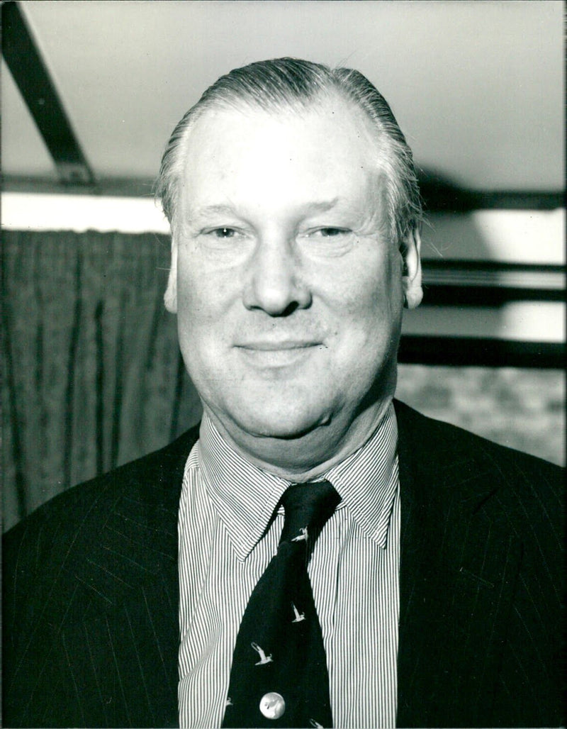 William Wilkinson, Chairman Nature Conservancy Council - Vintage Photograph
