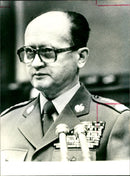 General Wojciech Jaruzelski. - Vintage Photograph