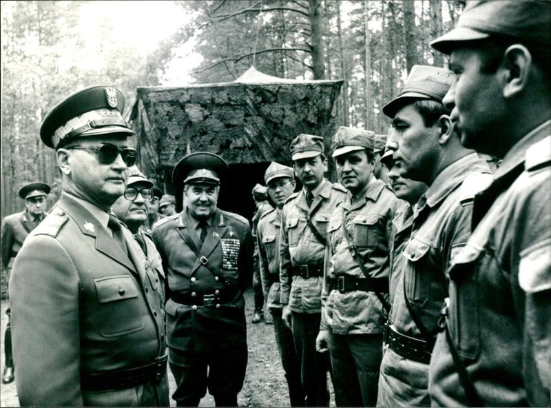 General Wojciech Jaruzelski. - Vintage Photograph