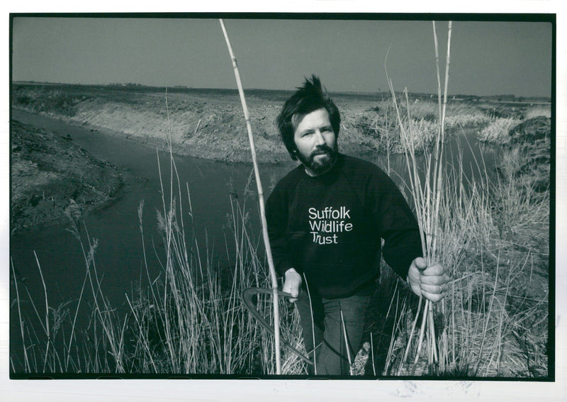 1990 PICTURE CAPTION THE DAILY TELEGRAPH NEWEST NATURE MICK WRIGHT BRITAIN - Vintage Photograph