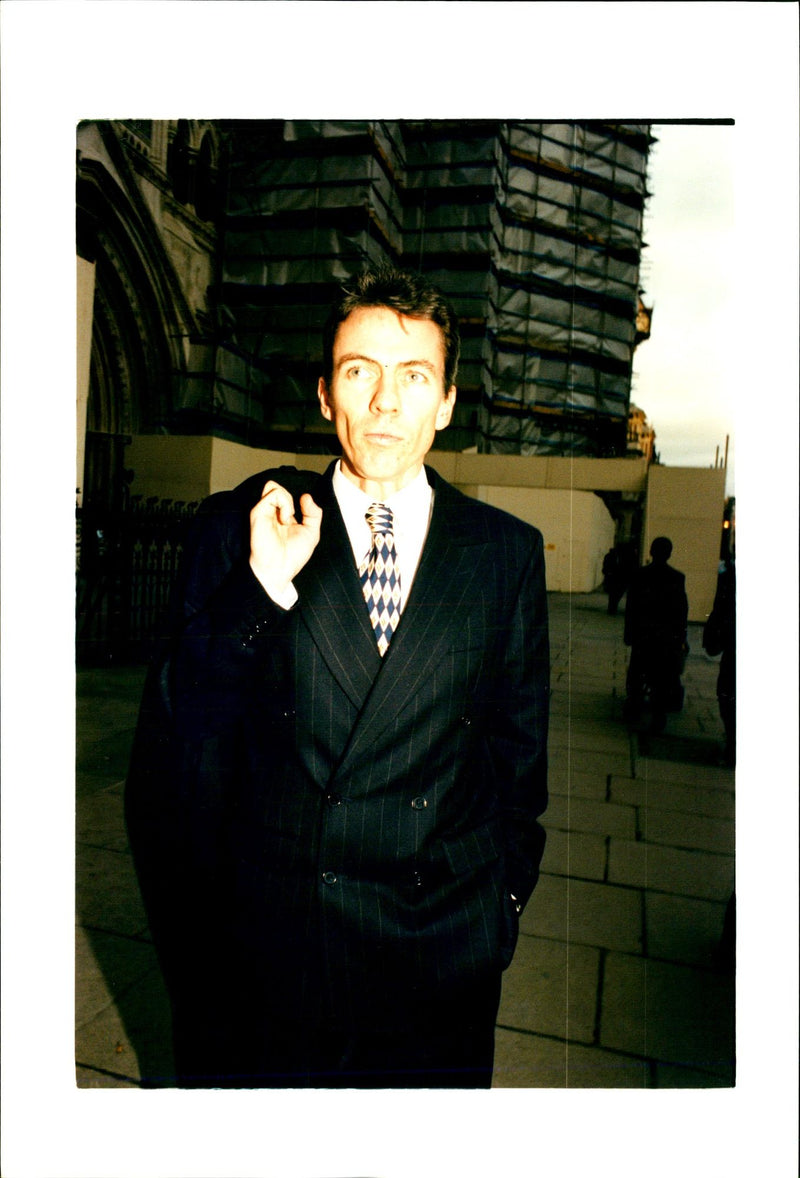 THE DAILY TELEGRAPHS ASHBY CASE CONTINUES PHIL COBURN ANDREW PIERCE - Vintage Photograph