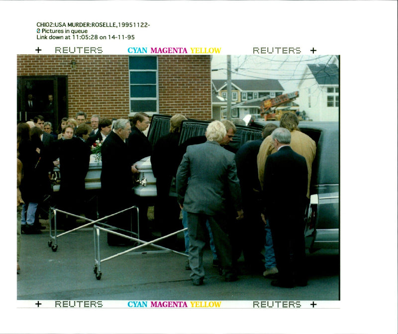 1995 DEBRA EVANS AND HER TWO CHILDR WERE MURDERED NOVEM SCO ELD DMO USA - Vintage Photograph